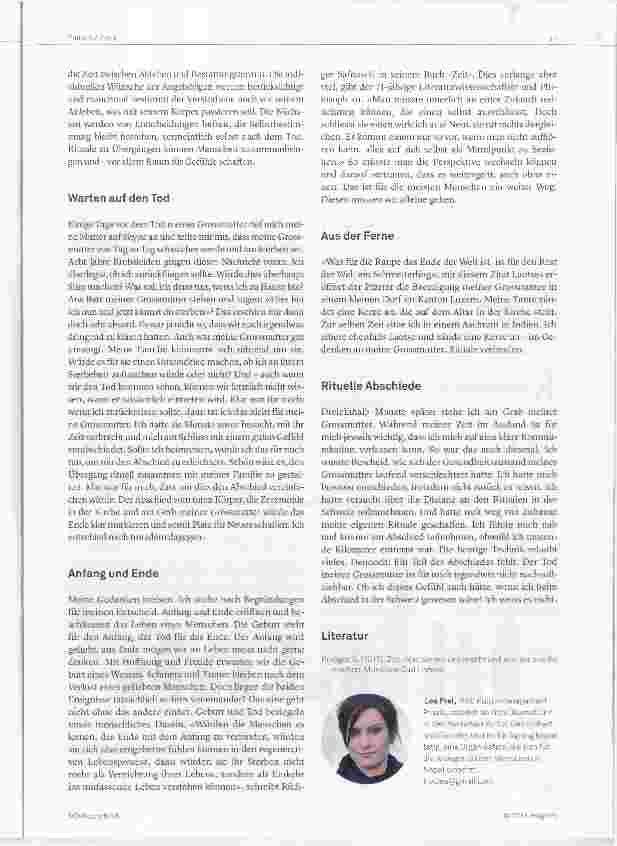 Vorschauseite 2: Abschied aus der Ferne