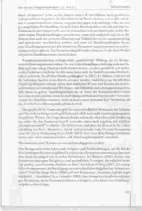 Vorschauseite 5: Was sind „Kompetenzen und wieso können sie für Pfiegende wichtig sein?