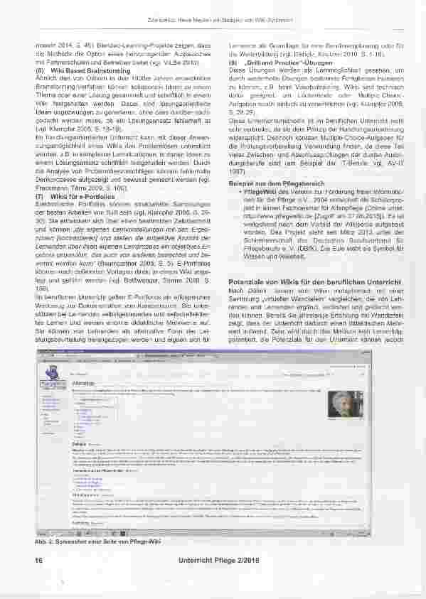 Vorschauseite 4: Neue Medien am Beispiel von Wiki-Systemen
