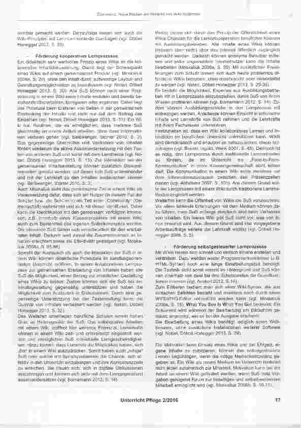 Vorschauseite 5: Neue Medien am Beispiel von Wiki-Systemen