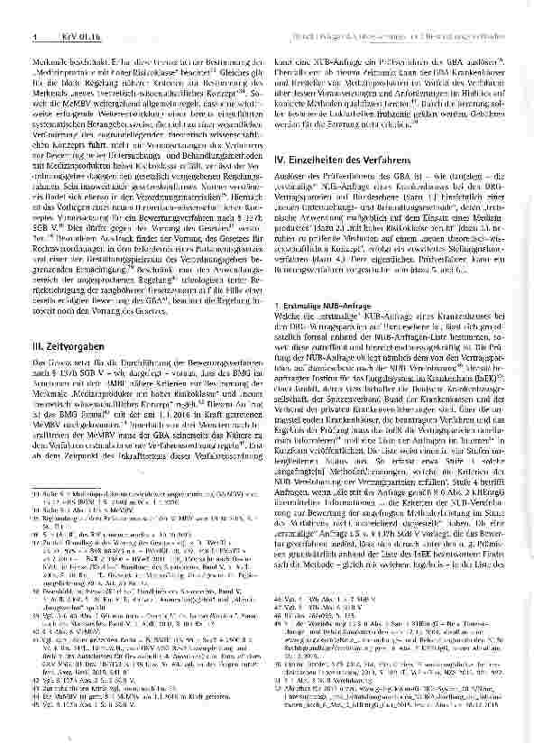 Vorschauseite 4: Bewertung neuer Untersuchungsund Behandlungsmethoden mit Medizinprodukten hoher Risikoklasse in der stationären Versorgung