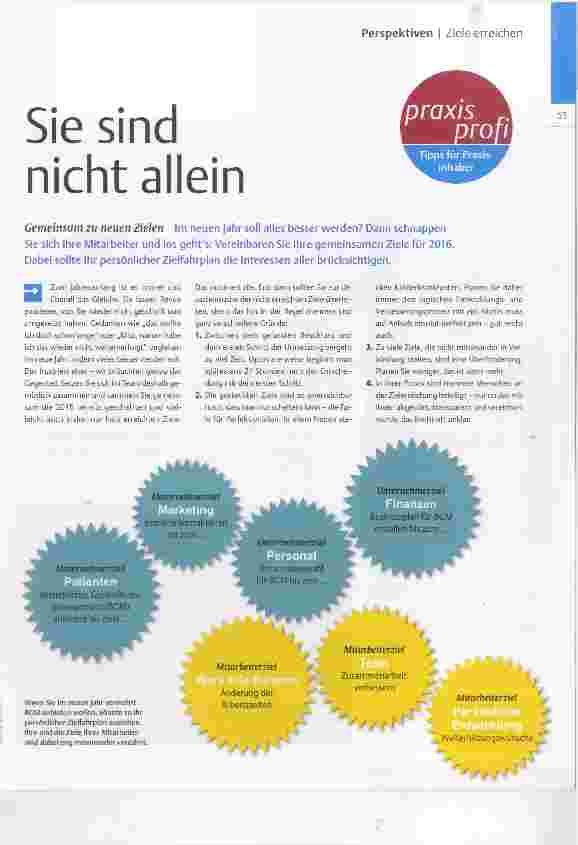 Vorschauseite 1: Sie sind nicht allein