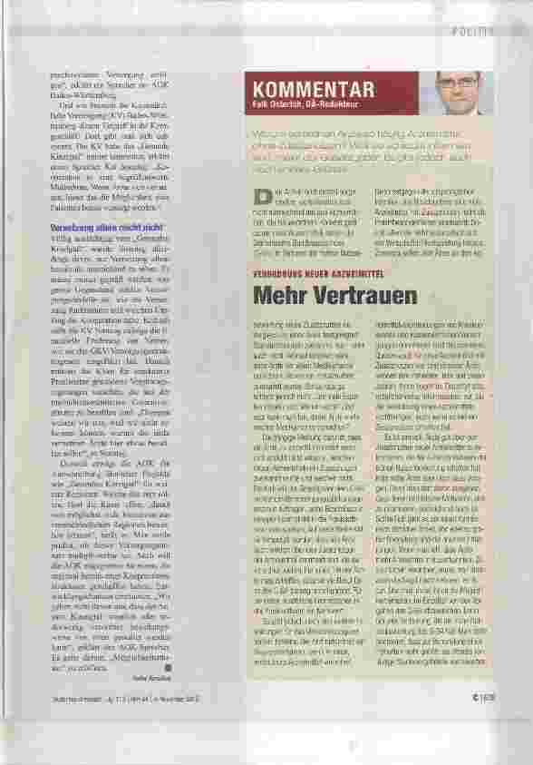 Vorschauseite 3: Besser versorgen bei geringeren Kosten