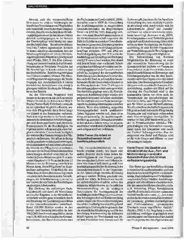 Vorschauseite 4: Berufliche EntwicklungsperspektivenKernherausforderungen für die Zukunft von Arbeit und Qualifizierung