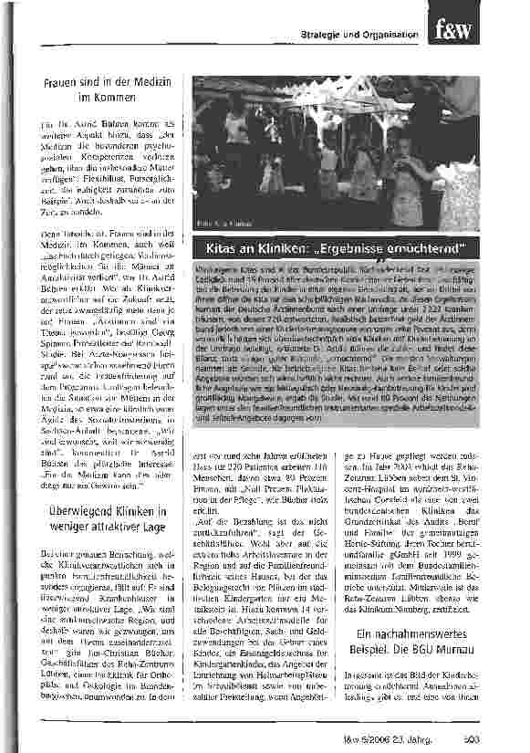 Vorschauseite 2: Spielplatz oder Skalpell?