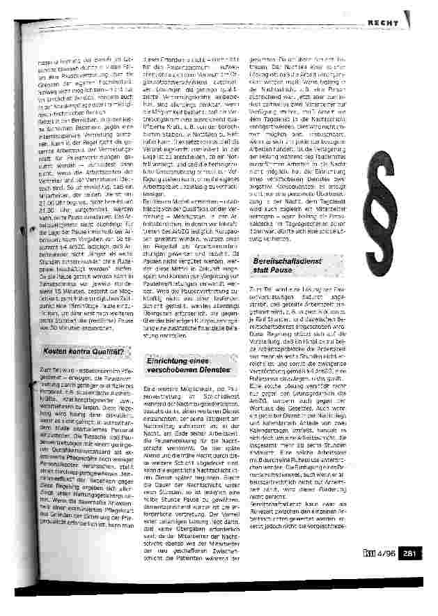 Vorschauseite 3: Auswege aus der Arbeitszeitfalle - Teil 1 Schwierigkeiten bei der Umsetzung des Arbeitszeitgesetzes