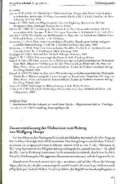 Vorschauseite 6: Eine kleine Phänomenologie des Helfens -Versuch über Husserl