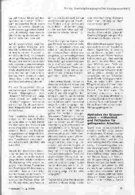 Vorschauseite 6: Cool-Kids - Zähme den Tiger in dir! - Sozialpädagogische Gruppenarbeit mit impulsiven Jungen. Ein Praxisbericht
