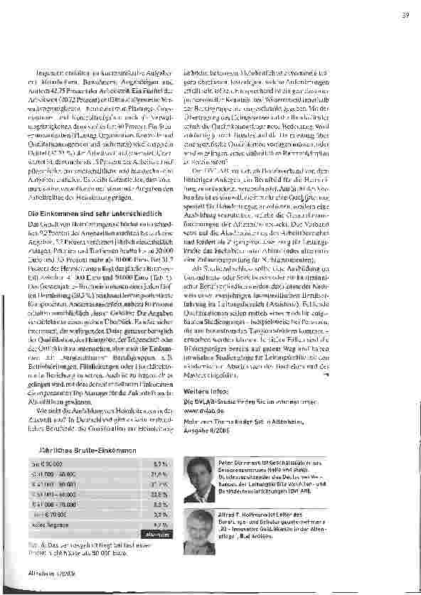 Vorschauseite 4: DVLAB - Umfrage unter Heimleitungen Ungleiche Befugnisse -ungleiche Bezahlung