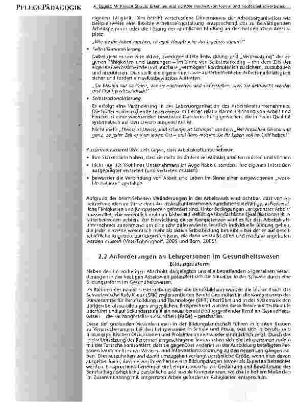 Vorschauseite 3: Erkennen und sichtbar machen von formal und nonformal erworbenen Kompetenzen
