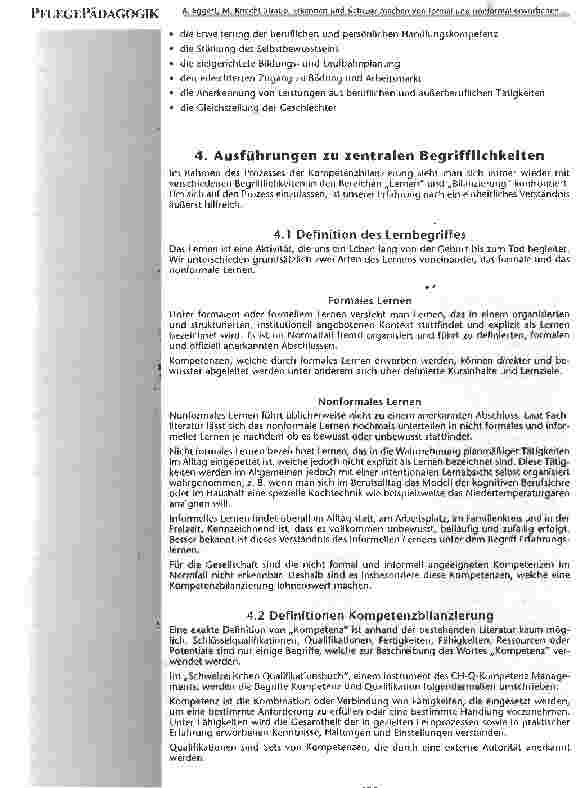 Vorschauseite 5: Erkennen und sichtbar machen von formal und nonformal erworbenen Kompetenzen