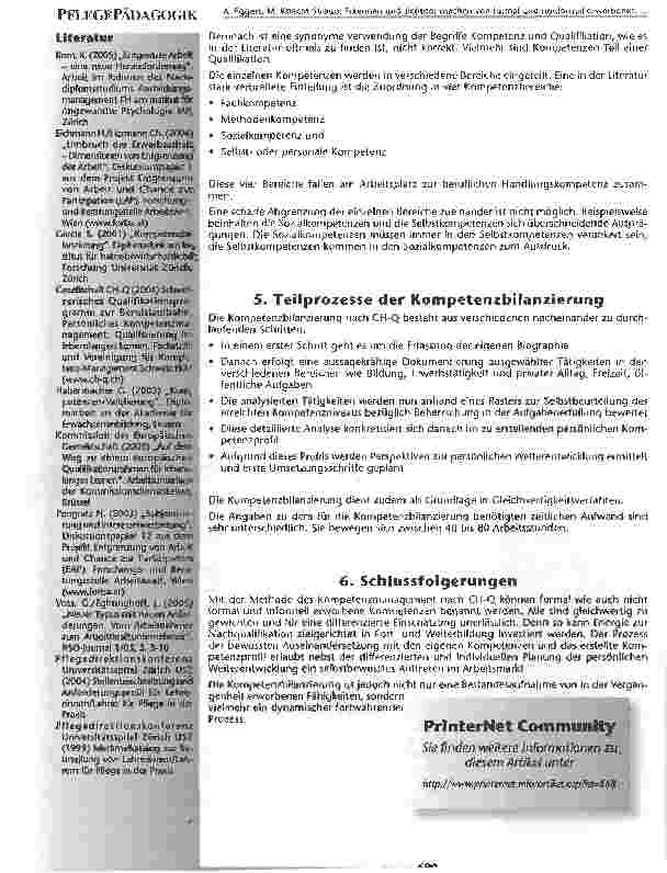 Vorschauseite 6: Erkennen und sichtbar machen von formal und nonformal erworbenen Kompetenzen