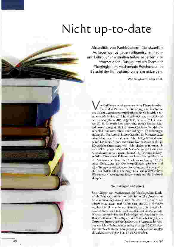 Vorschauseite 1: Nicht up-to-date