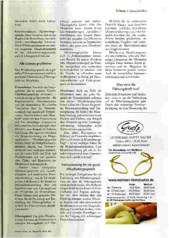 Vorschauseite 2: Mitarbeitergespräche: So führen sie zum Erfolg