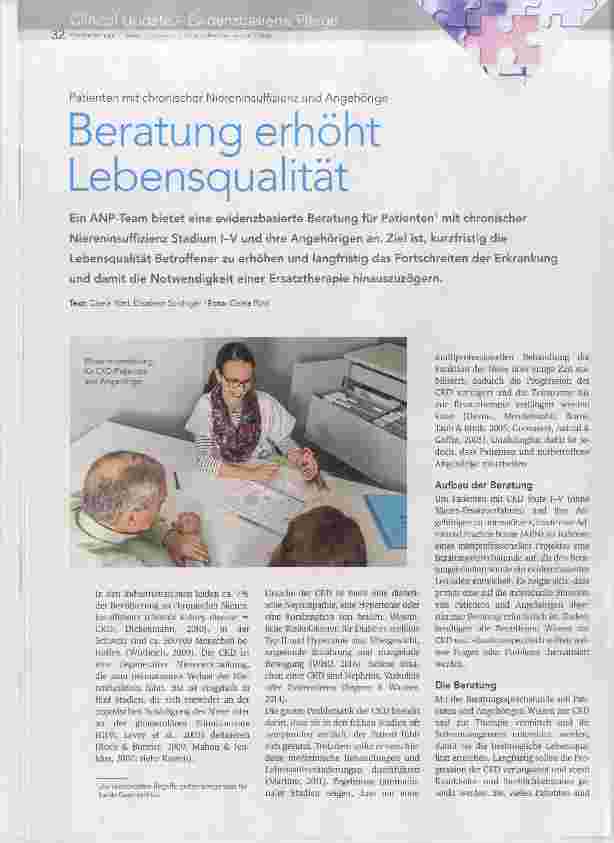 Vorschauseite 1: Beratung erhöht Lebensqualität