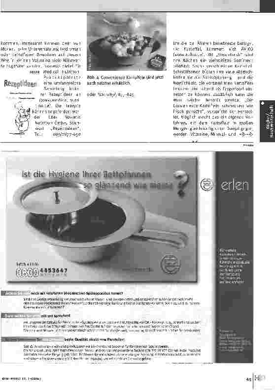 Vorschauseite 2: Nicht nur die Liebe geht durch den Magen