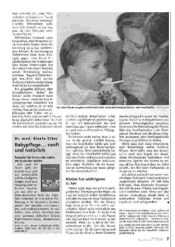 Vorschauseite 4: Nützts nüt so schadtsHomöopathie mit Respekt anwenden