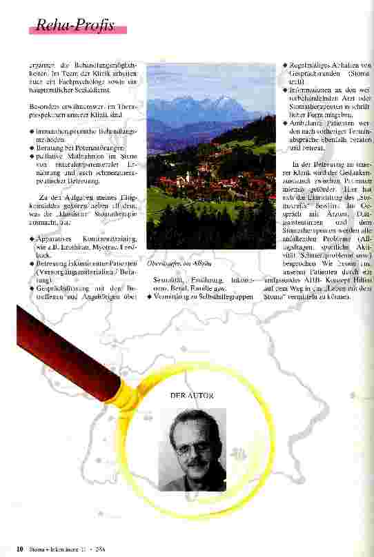 Vorschauseite 2: Idylle im Allgäu Die Schloßbergklinik in Oberstaufen