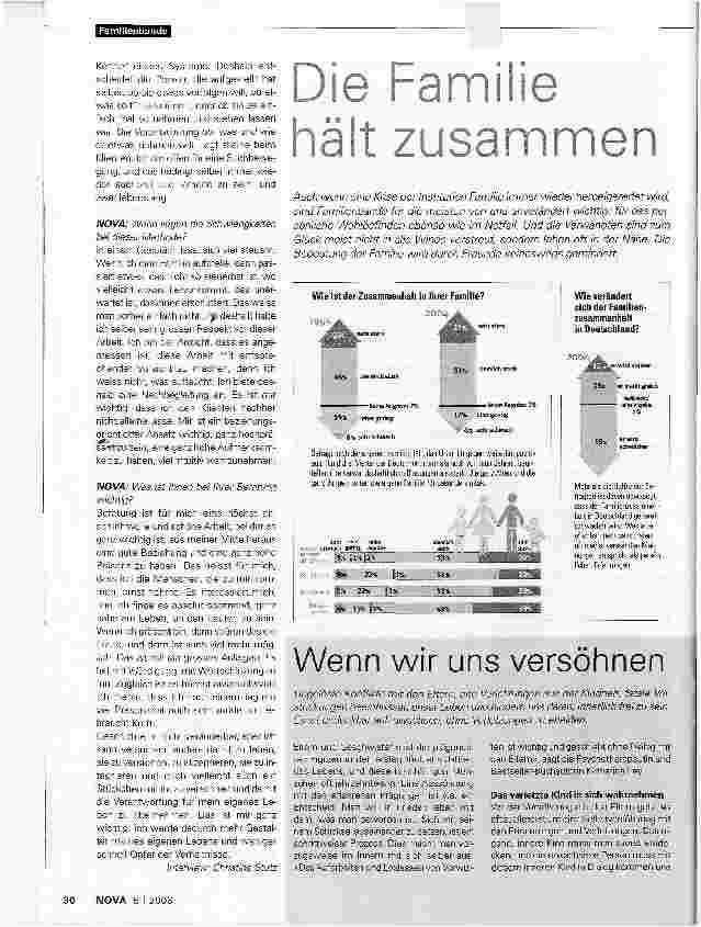 Vorschauseite 1: Die Familie hält zusammen