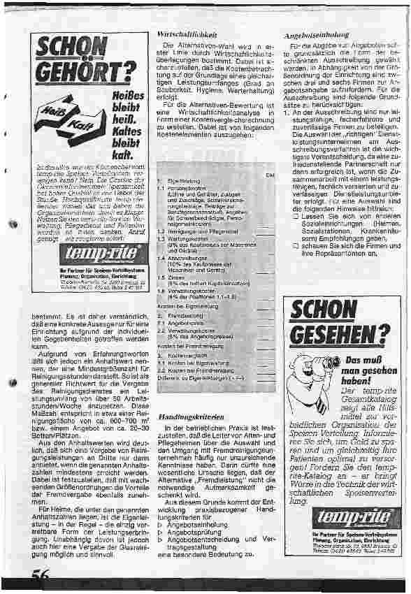 Vorschauseite 2: Externe Dienstleistungen / dargestellt am Beispiel der Unterhaltsreinigung