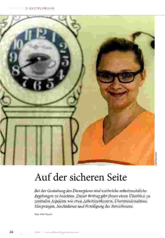 Vorschauseite 1: Auf der sicheren Seite
