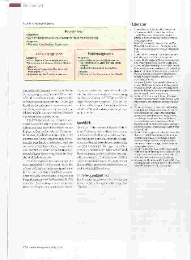Vorschauseite 3: Entwicklung eines Core Outcome Sets für die klinische Forschung zur Inkontinenzassoziierten Dermatitis
