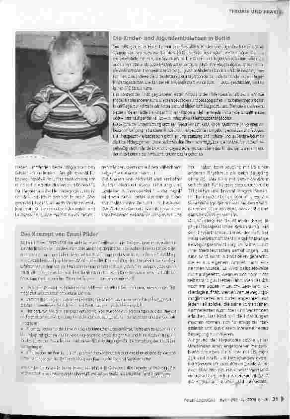 Vorschauseite 2: Der logopädische Ansatz der Pikler-Gesellschaft für kleine Kinder mit Down-Syndrom