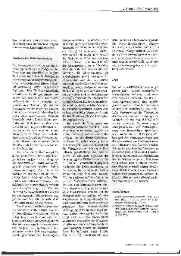 Vorschauseite 3: Integrationsverträge: Innovation oder kurzfristige Liquiditätshilfe?