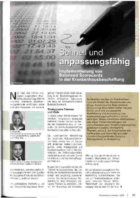 Vorschauseite 1: Schnell und anpassungsfähig