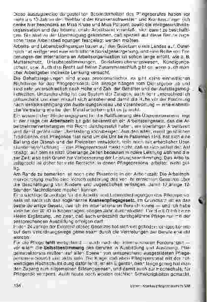 Vorschauseite 2: Arbeitsund Lebensbedingungen des Pflegepersonals