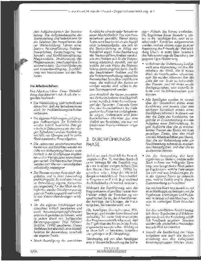 Vorschauseite 4: Organisationsentwicklung Teil II: Entwicklung, Durchführung, Bewertung und mögliche Ergebnisse