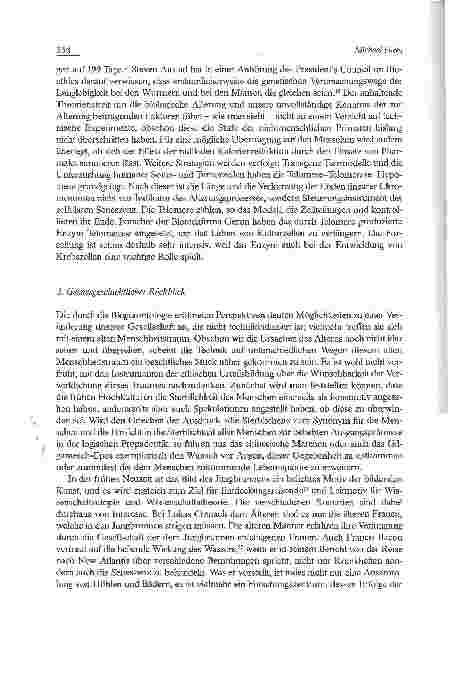 Vorschauseite 4: Biomedizin als Jungbrunnen? - Zur ethischen Debatte über künftige Optionender Verlangsamung des Alterns1