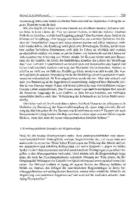 Vorschauseite 5: Biomedizin als Jungbrunnen? - Zur ethischen Debatte über künftige Optionender Verlangsamung des Alterns1
