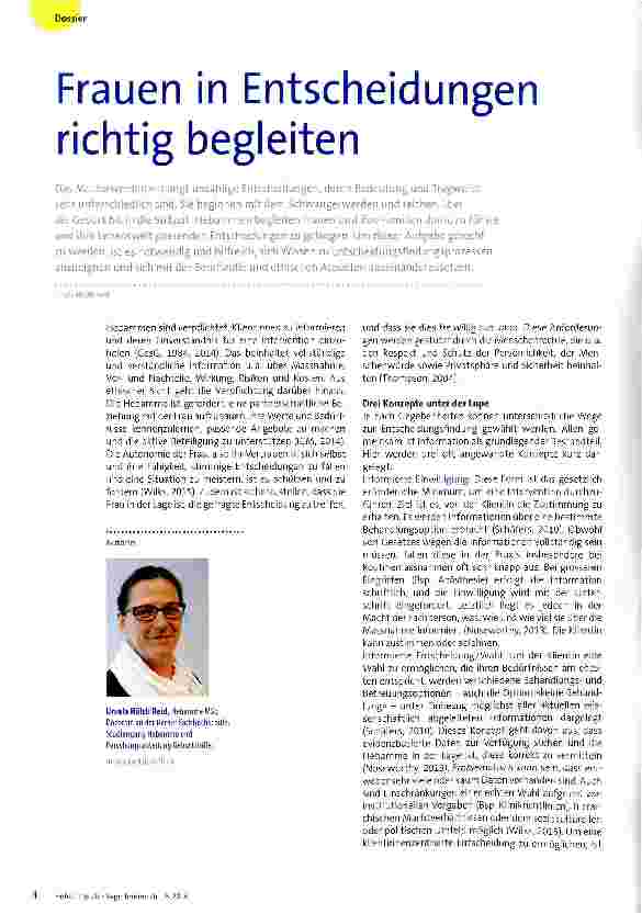 Vorschauseite 1: Frauen in Entscheidungen richtig begleiten