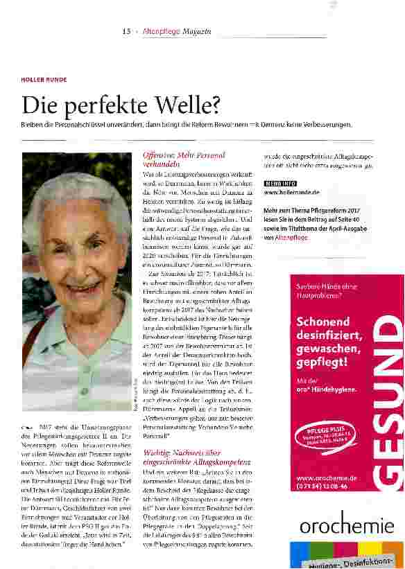 Vorschauseite 1: Die perfekte Welle?