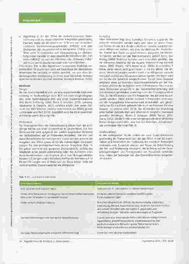 Vorschauseite 3: Schau genau! Eine randomisiert kontrollierte Pilotstudie über die präventive Effektivität des neuropsychologischen Trainingsprogramms Adlerauge Anyel in der pädiatrischen Ergother…
