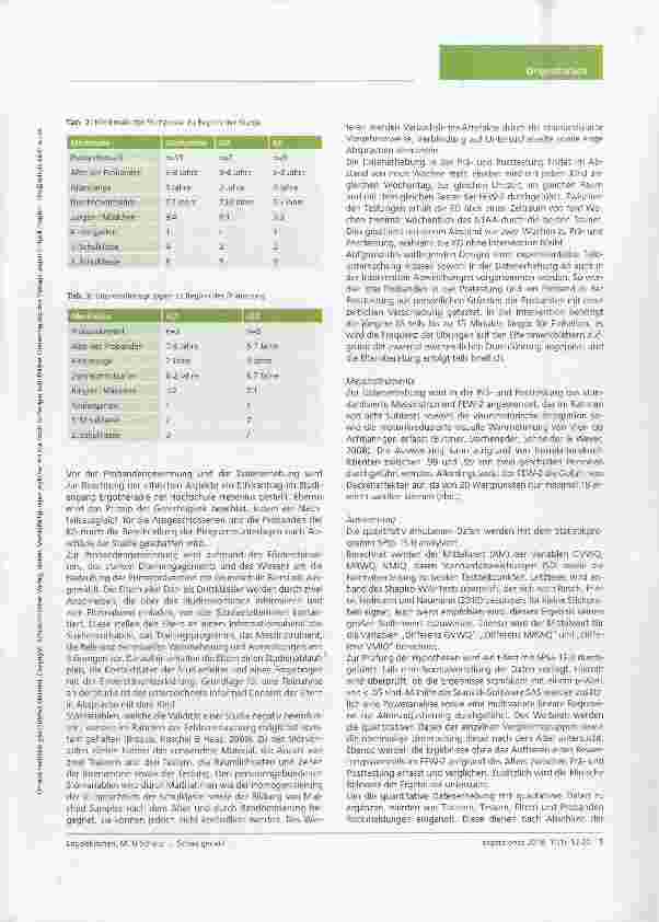Vorschauseite 4: Schau genau! Eine randomisiert kontrollierte Pilotstudie über die präventive Effektivität des neuropsychologischen Trainingsprogramms Adlerauge Anyel in der pädiatrischen Ergother…