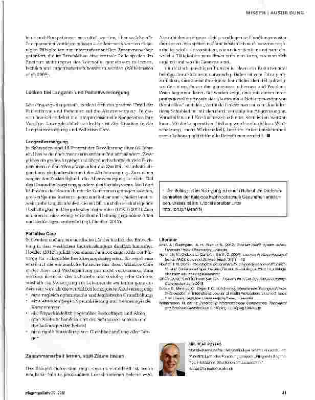 Vorschauseite 3: Interprofessionell lernen und arbeiten