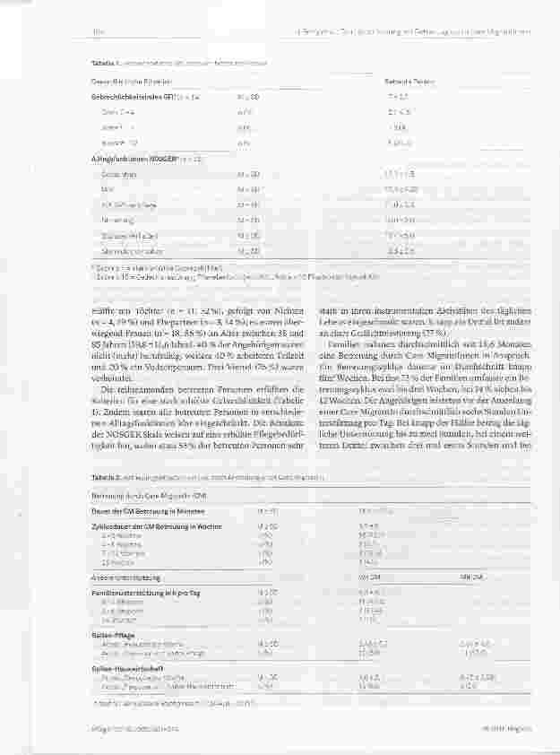 Vorschauseite 4: Erfahrungen von älteren Menschen und deren Familien mit einer Rund-um-die-Uhr Betreuung durch Care Migrantinnen