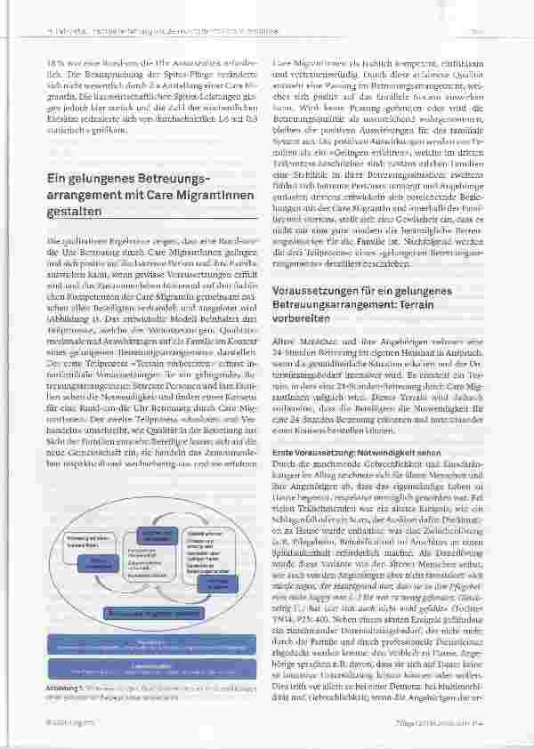 Vorschauseite 5: Erfahrungen von älteren Menschen und deren Familien mit einer Rund-um-die-Uhr Betreuung durch Care Migrantinnen