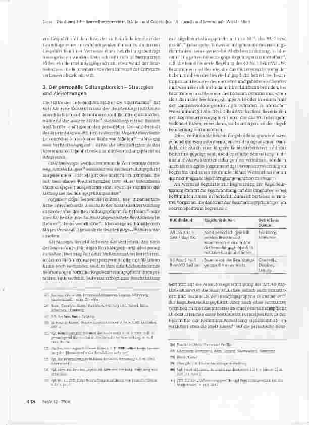 Vorschauseite 5: Die dienstliche Beurteilungs-praxis in Städten und Gemeinden Anspruch und kommunale Wirklichkeit