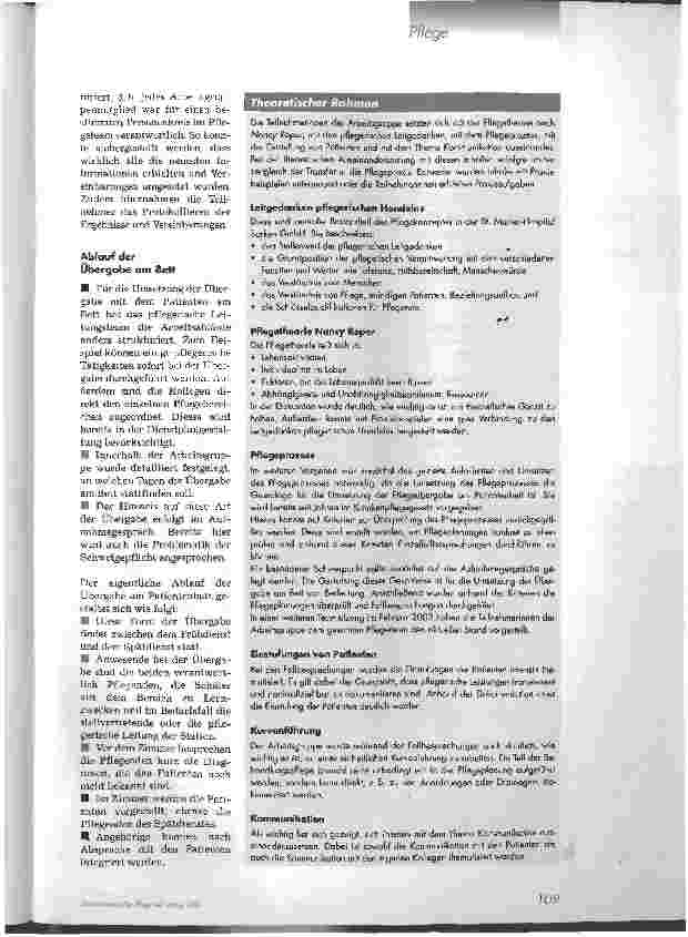 Vorschauseite 2: Übergabe am Patientenbett