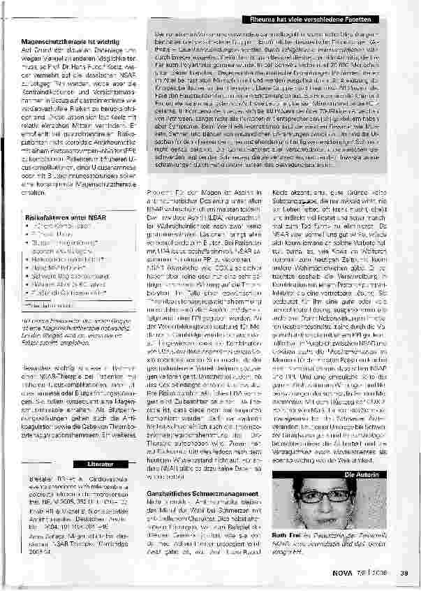 Vorschauseite 2: Wenn rheumatische Beschwerdendie Lebensqualität mindern