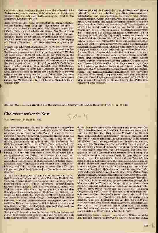 Vorschauseite 1: Cholesterinsenkende Kost
