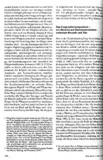 Vorschauseite 2: Auf der Suche nach den biologischen Wurzeln des Selbstpflegeund Pflegeverhaltens