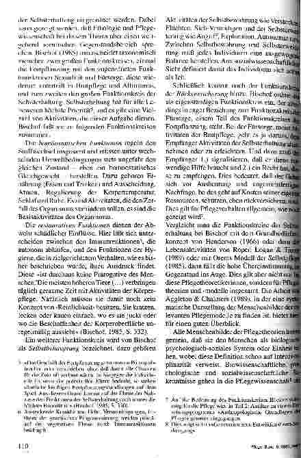 Vorschauseite 6: Auf der Suche nach den biologischen Wurzeln des Selbstpflegeund Pflegeverhaltens