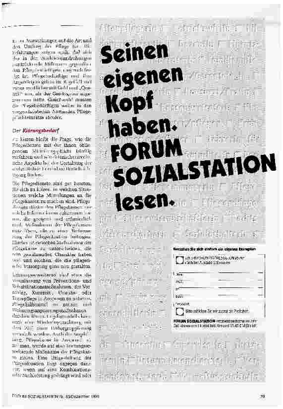Vorschauseite 2: Dilemma von Kontrolle und Beratung bleibt