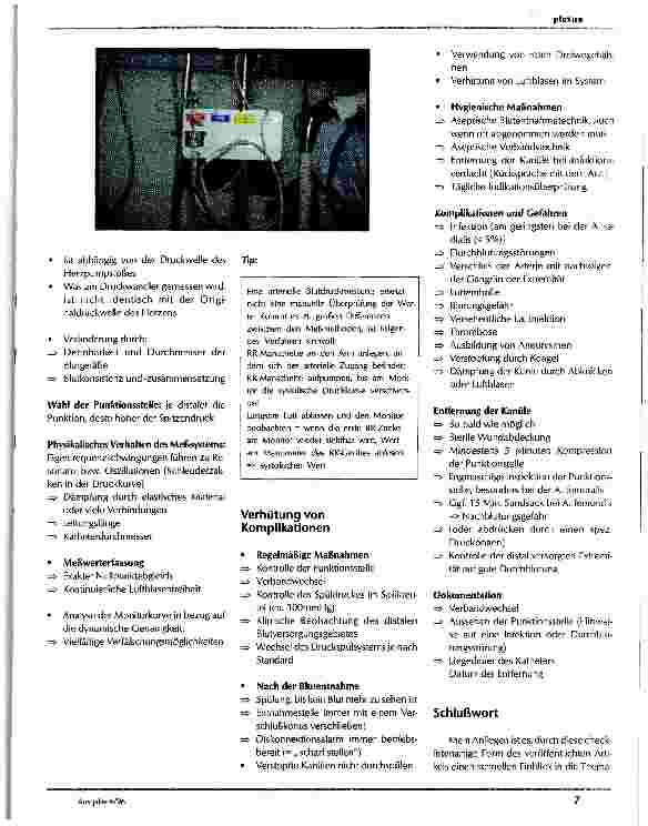 Vorschauseite 3: Hämodynamisches Monitoring und invasive Katheter (Teil II)