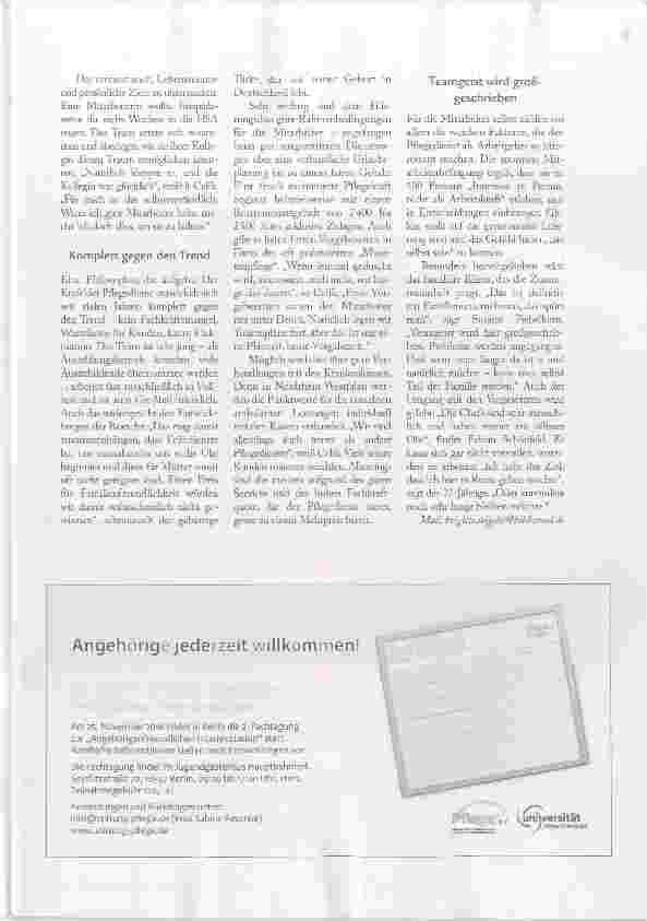 Vorschauseite 4: Ausgezeichneter Teamgeist