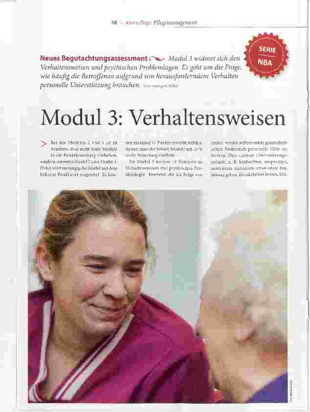 Vorschauseite 1: Modul 3: Verhaltensweisen